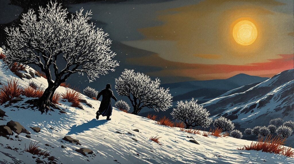 Zarathustra's olive mount