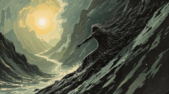 Zarathustra's love rushes into the valleys